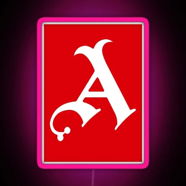 A Is For RGB Neon Sign