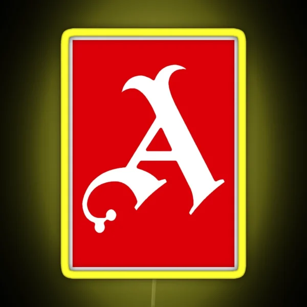 A Is For RGB Neon Sign