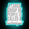 Introverted personality design neon sign for quiet workspace or home decor.