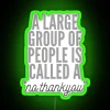 RGB Neon Introvert Design Sign for Home Decor Enthusiasts Only