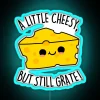 A Little Cheesy But Still Grate Funny Cheese Puns RGB Neon Sign - Image 3