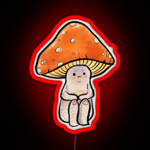 A Little Funguy RGB Neon Sign