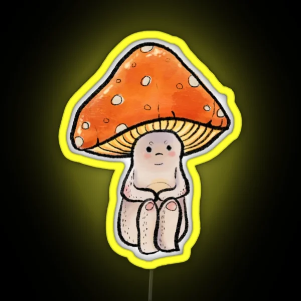 A Little Funguy RGB Neon Sign