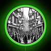 A Magical Alley Full Of Life Line Art Fantasy RGB Neon Sign - Image 4