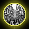 A Magical Alley Full Of Life Line Art Fantasy RGB Neon Sign - Image 6