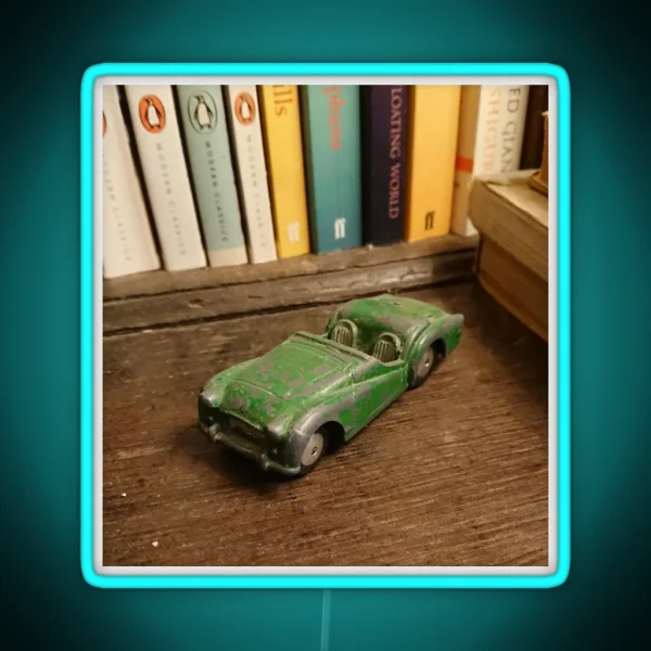 A Much Loved Toy Triumph TR2 Sports Car RGB Neon Sign