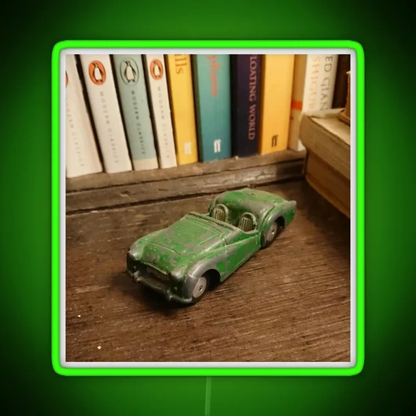 A Much Loved Toy Triumph TR2 Sports Car RGB Neon Sign