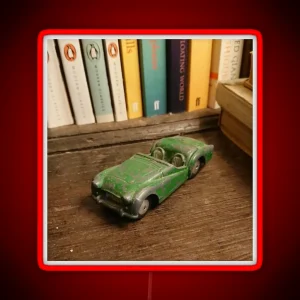 A Much Loved Toy Triumph TR2 Sports Car RGB Neon Sign