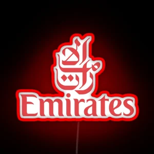 A Subsidiary Of The Emirates Group Airlines To Airline Company RGB Neon Sign