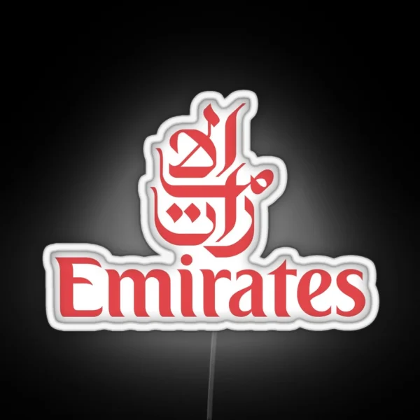 A Subsidiary Of The Emirates Group Airlines To Airline Company RGB Neon Sign