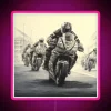 Vibrant Superbike Neon Sign Artwork with Color Changing RGB LED Display