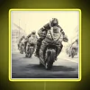 Neon racing art LED display perfect for motorcycle enthusiasts homes