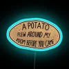 Customizable colorful neon signs with vibrant RGB LED illumination options