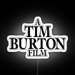 A Tim Burton Film RGB Neon Sign