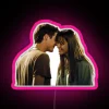 RGB Neon Walk to Remember Memory Lane Personalized Backlit Sign
