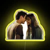 Vintage inspired, customizable RGB LED sign with nostalgic romantic flair