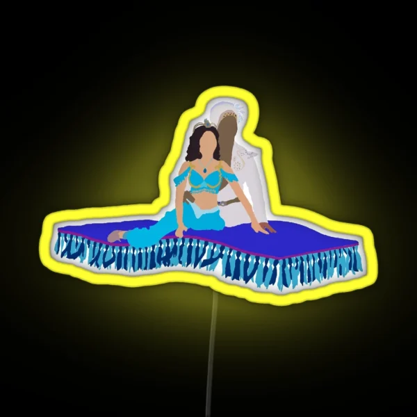 A Whole New World From Aladdin RGB Neon Sign