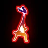 A Women S Group Doing Eiffel Tower RGB Neon Sign - Image 2