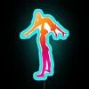 A Women S Pair Doing Backbird RGB Neon Sign - Image 3