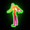 A Women S Pair Doing Backbird RGB Neon Sign - Image 4