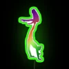 A Women S Pair Doing Straddle On Needle RGB Neon Sign - Image 3