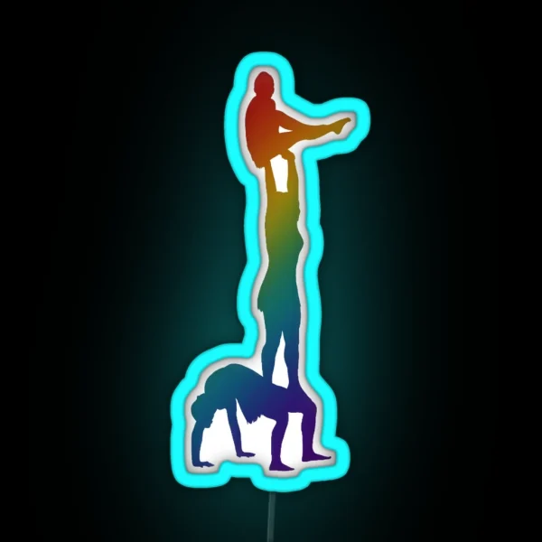 A Women S Trio Doing Column RGB Neon Sign