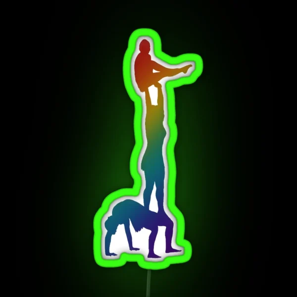 A Women S Trio Doing Column RGB Neon Sign