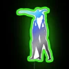A Women S Trio Doing Gut On Double Support RGB Neon Sign - Image 4
