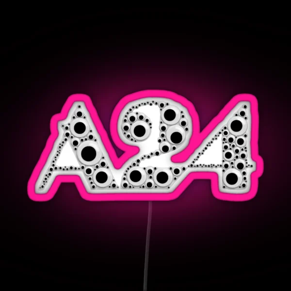 A24 Everything Everywhere All At Once Logo RGB Neon Sign