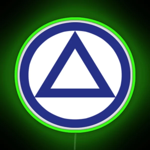 AA Triangle RGB Neon Sign
