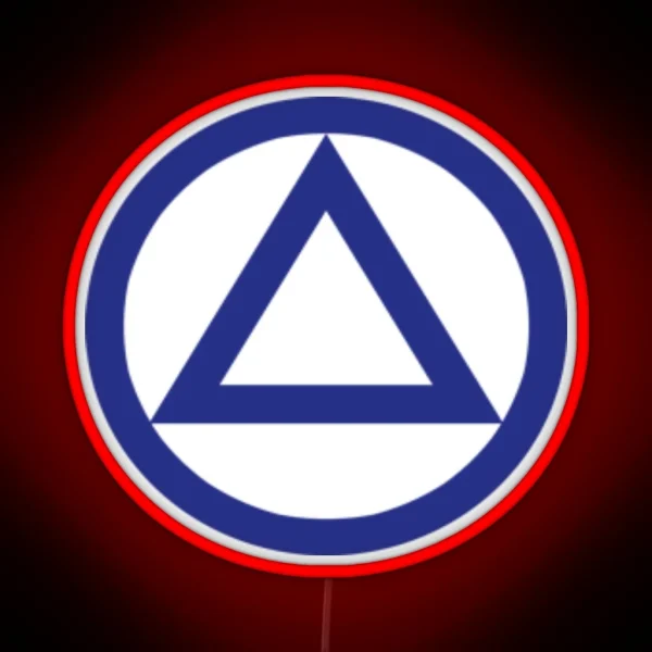 AA Triangle RGB Neon Sign
