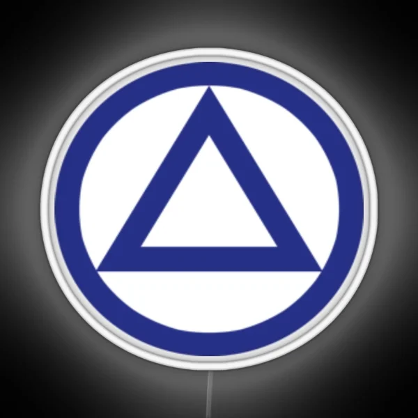 AA Triangle RGB Neon Sign