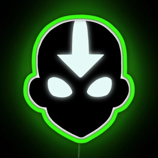 Aang Avatar State RGB Neon Sign