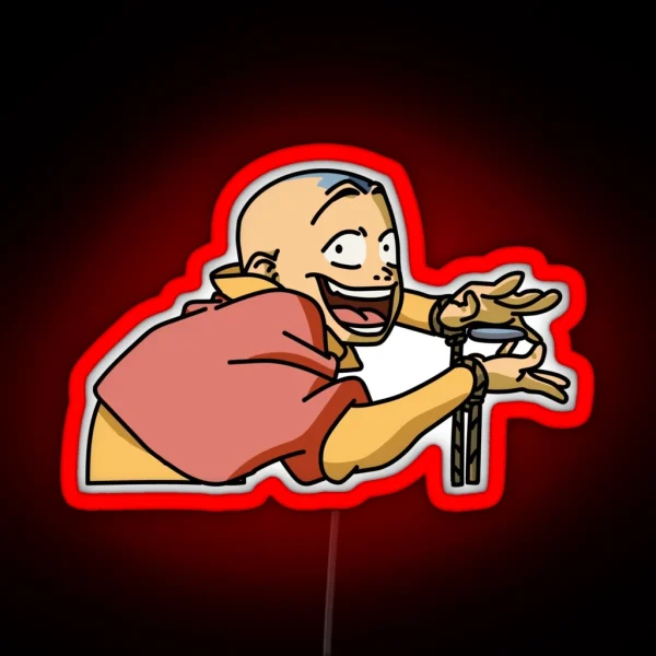 Aang Check This Out RGB Neon Sign