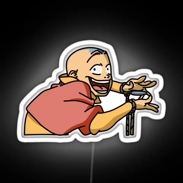 Aang Check This Out RGB Neon Sign