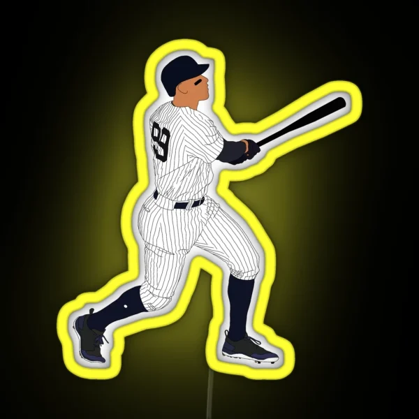 Aaron Judge RGB Neon Sign