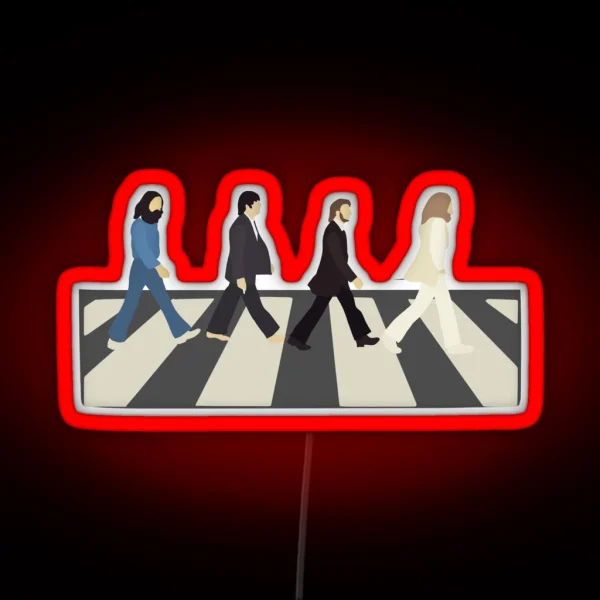 Abbey Road RGB Neon Sign