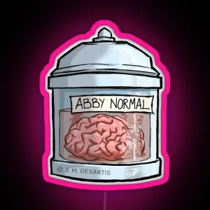 Abby Normal Brain RGB Neon Sign