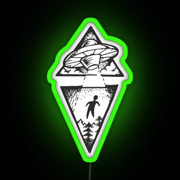 Abduction RGB Neon Sign