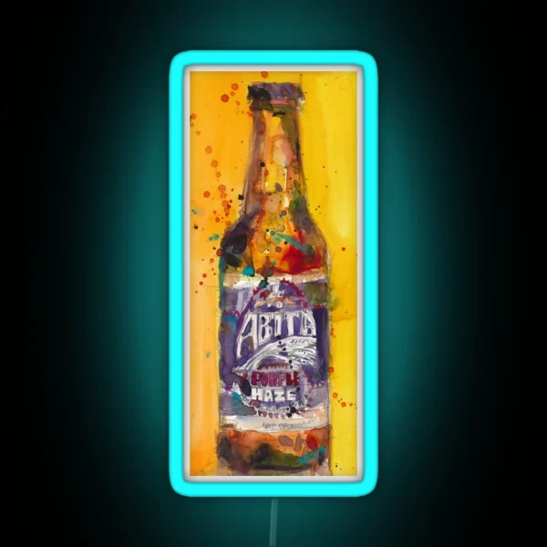 Abita Purple Haze RGB Neon Sign