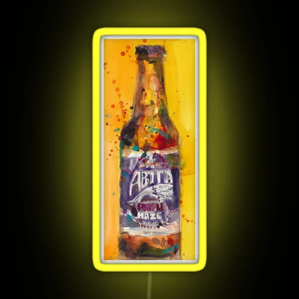 Abita Purple Haze RGB Neon Sign