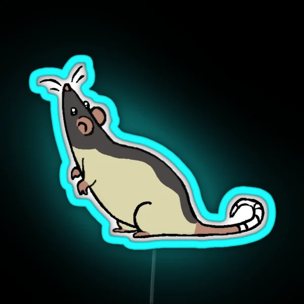 About To Be Sad Little Guy RGB Neon Sign