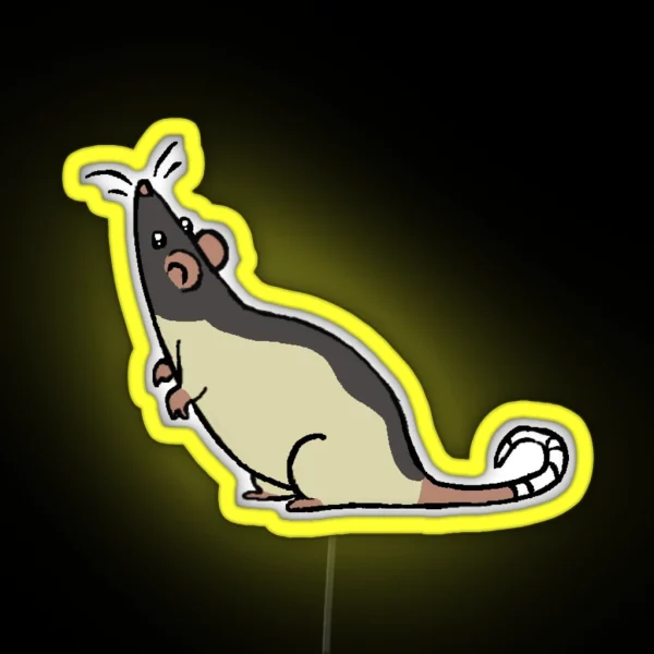 About To Be Sad Little Guy RGB Neon Sign