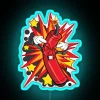 Warning: Contents May Be Hot, But This Sign's On Fire