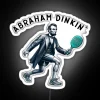 Vibrant RGB neon sign for pickleball enthusiast Abe Lincoln's lair.