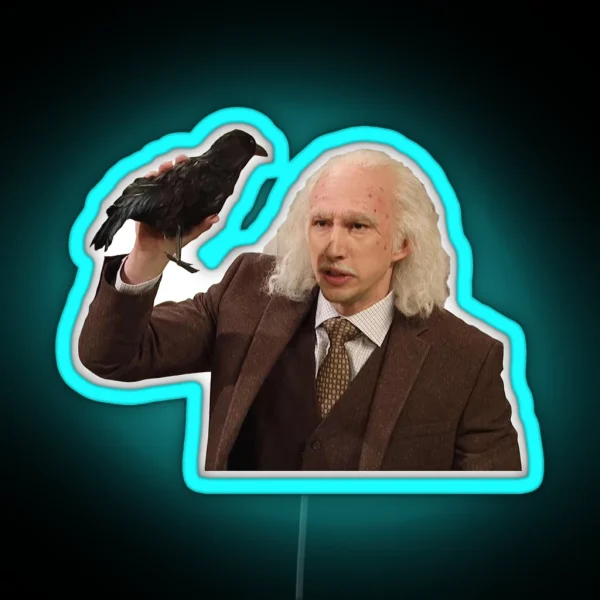 Abraham H Parnassus Adam Driver SNL RGB Neon Sign