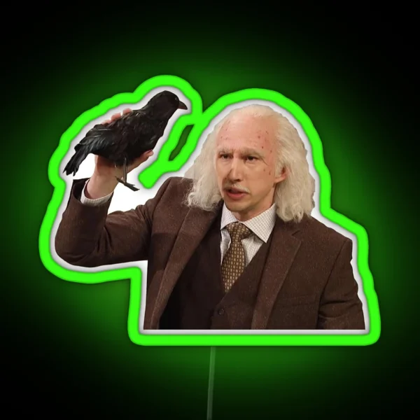 Abraham H Parnassus Adam Driver SNL RGB Neon Sign