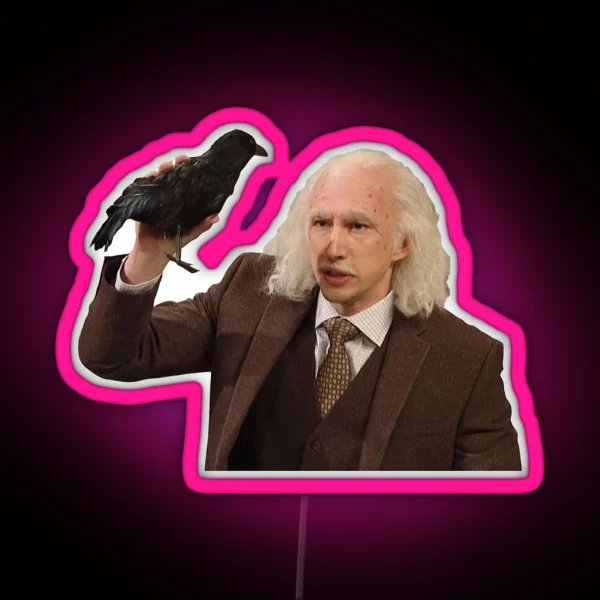 Abraham H Parnassus Adam Driver SNL RGB Neon Sign