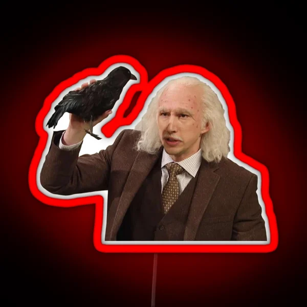 Abraham H Parnassus Adam Driver SNL RGB Neon Sign