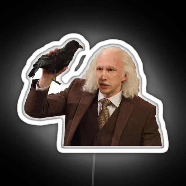 Abraham H Parnassus Adam Driver SNL RGB Neon Sign